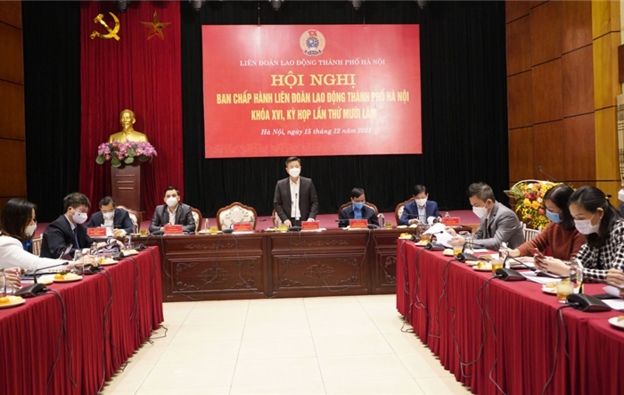 Hội nghị lần thứ mười lăm, Ban Chấp hành Liên đoàn Lao động Thành phố khoá XVI