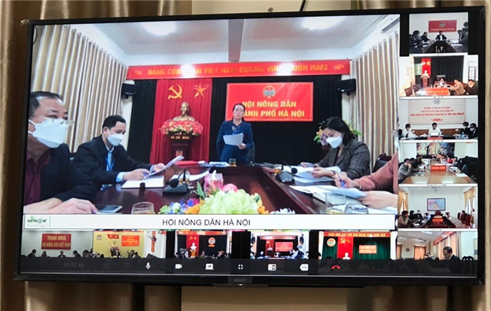 Cụm thi đua số 2 – Hội Nông dân các tỉnh, thành phố: Giao ban công tác Hội và phong trào nông dân năm 2021