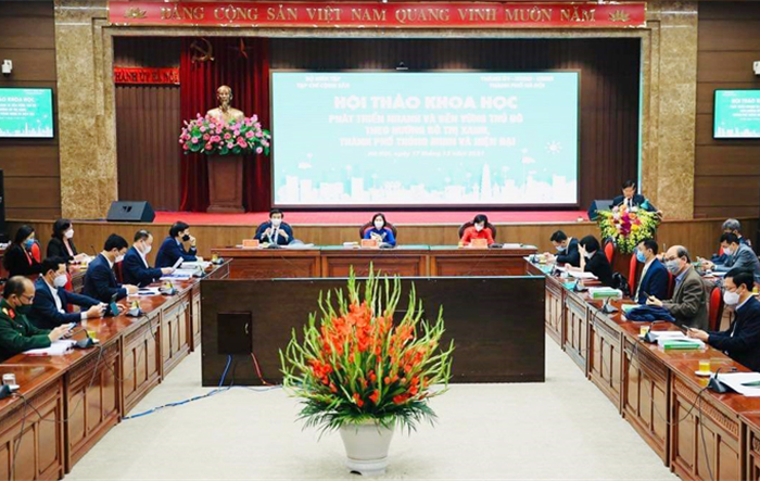 Phát triển Thủ đô theo hướng đô thị xanh, thông minh và hiện đại
