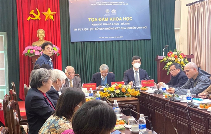 Tọa đàm khoa học “Kinh đô Thăng Long - Hà Nội từ tư liệu lịch sử đến những kết quả nghiên cứu mới”