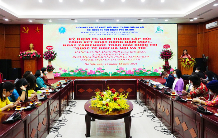 Hội Quốc tế ngữ thành phố Hà Nội: Kỷ niệm 25 năm thành lập
