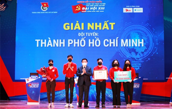 Chung kết toàn quốc Cuộc thi trực tuyến tìm hiểu Nghị quyết Đại hội XIII Đảng Cộng sản Việt Nam