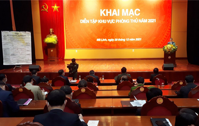 Huyện Mê Linh nâng cao tiềm lực quốc phòng,  đáp ứng yêu cầu bảo vệ Tổ quốc trong tình hình mới