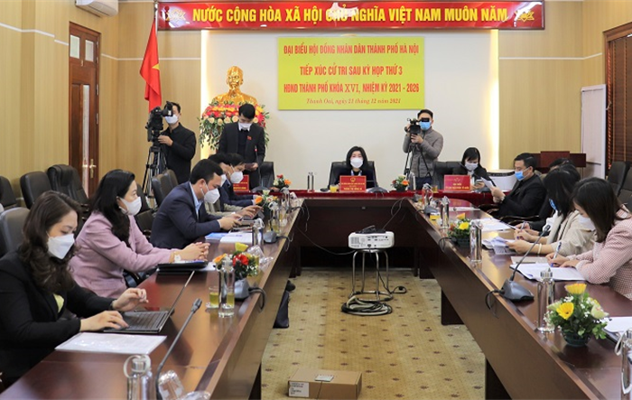 Cử tri huyện Thanh Oai kiến nghị đẩy nhanh giải quyết ô nhiễm môi trường sông Đáy
