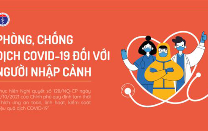 Hướng dẫn mới nhất về phòng dịch với người nhập cảnh áp dụng từ 1-1-2022