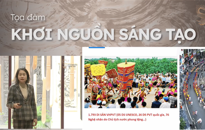 Toạ đàm “Khơi nguồn sáng tạo Hà Nội 2021”
