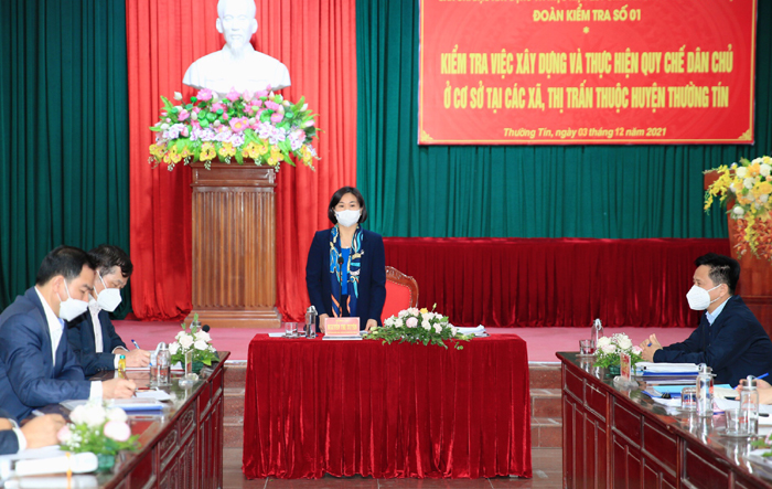 Gắn thực hiện Quy chế dân chủ ở cơ sở với nhiệm vụ trọng tâm của Thành phố và từng cơ quan, đơn vị