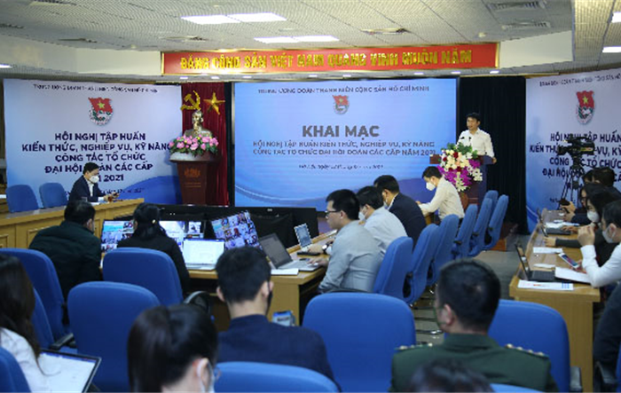 Bồi dưỡng kiến thức, kỹ năng, nghiệp vụ tổ chức Đại hội Đoàn các cấp năm 2021