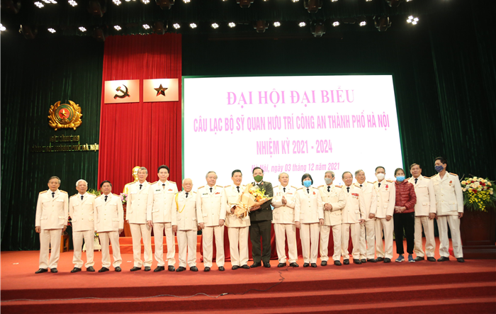 Đại hội đại biểu Câu lạc bộ sỹ quan hưu trí Công an Thành phố, nhiệm kỳ 2021-2024