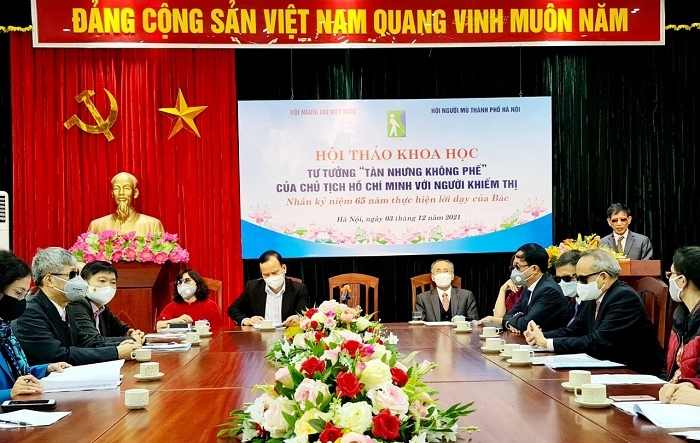 Hội thảo Tư tưởng “Tàn nhưng không phế” của Chủ tịch Hồ Chí Minh với người khiếm thị