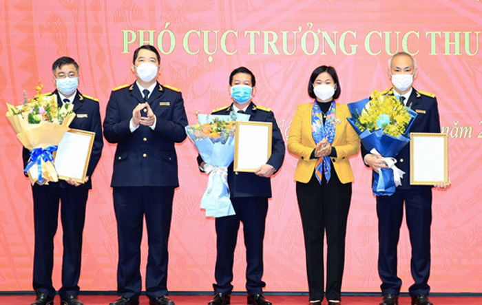 Công bố Quyết định bổ nhiệm 3 Phó Cục trưởng Cục Thuế thành phố Hà Nội