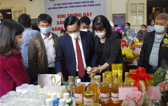 Hội nghị đánh giá, phân hạng sản phẩm OCOP Thành phố năm 2021