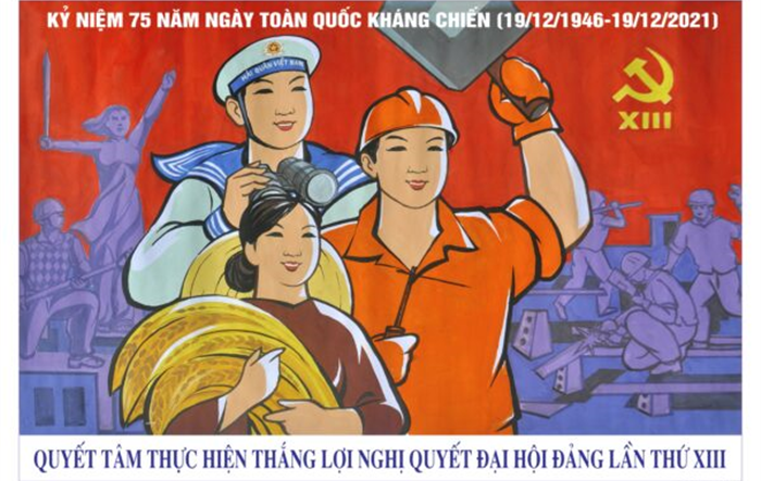 Đẩy mạnh tuyên truyền kỷ niệm 75 năm Ngày Chủ tịch Hồ Chí Minh ra lời kêu gọi Toàn quốc kháng chiến