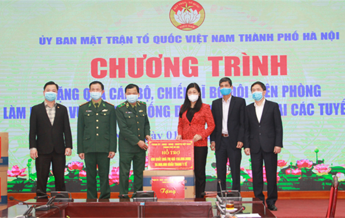 Ủy ban MTTQ Việt Nam Thành phố hỗ trợ công tác phòng, chống dịch Covid-19