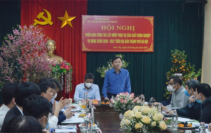 Kiểm tra công tác lấy nước gieo cấy vụ Xuân trên địa bàn Thành phố