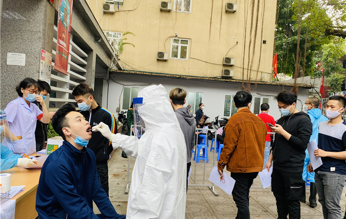 Xét nghiệm Covid-19 cho công dân nhập ngũ năm 2021