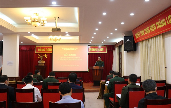 Quận Nam Từ Liêm sẵn sàng tổ chức Lễ giao, nhận quân năm 2021