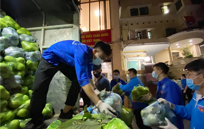 Tuổi trẻ thủ đô chung tay hỗ trợ người nông dân Hải Dương tiêu thụ nông sản