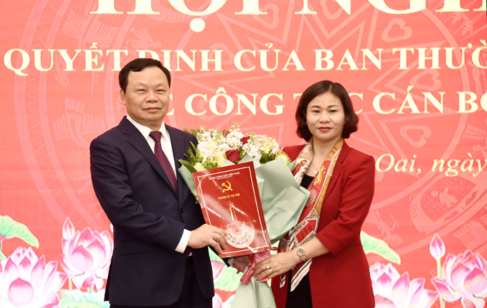 Bí thư Huyện ủy Thanh Oai Đinh Trường Thọ làm Bí thư Quận ủy Đống Đa