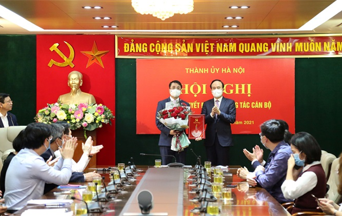 Công bố các Quyết định của Thành ủy về cán bộ 