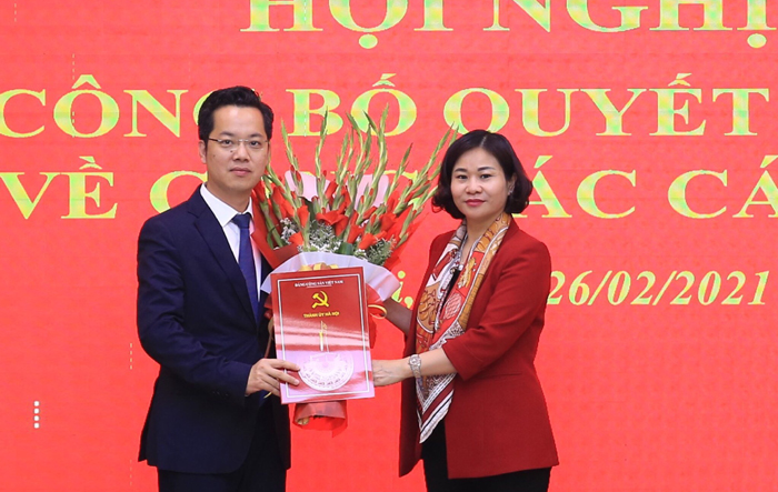 Chánh Văn phòng UBND Thành phố Vũ Đăng Định giữ chức vụ Bí thư Quận ủy Hoàn Kiếm