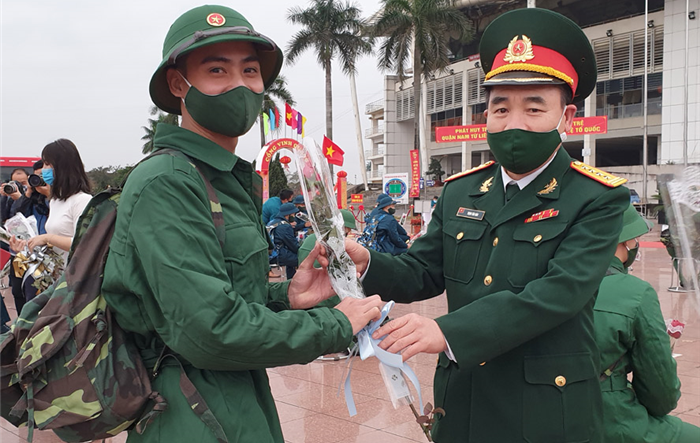 Lễ giao, nhận quân quận Nam Từ Liêm năm 2021