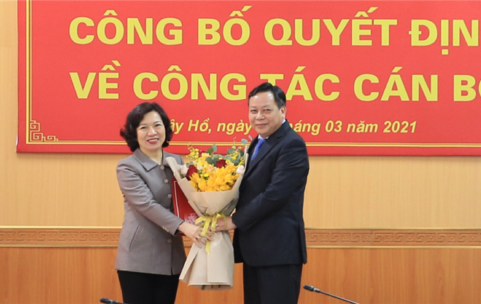 Quận ủy Tây Hồ có tân Bí thư