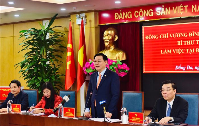 Quận Đống Đa phải coi chỉnh trang, phát triển kinh tế đô thị là nhiệm vụ hàng đầu
