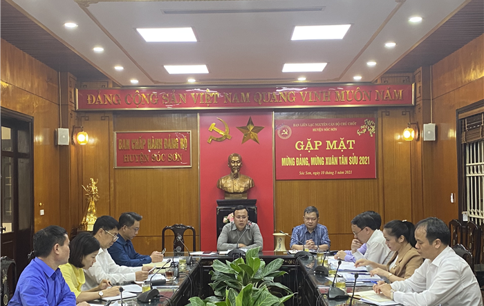 Huyện Sóc Sơn giao ban công tác bầu cử đại biểu Quốc hội khóa XV  và bầu cử đại biểu HĐND các cấp nhiệm kỳ 2021-2026