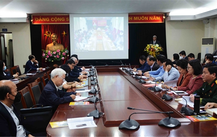 Hội nghị báo cáo viên Trung ương tháng 3-2021