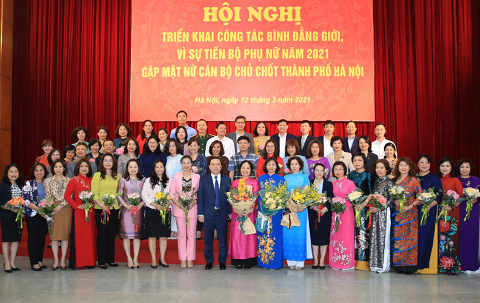 Hà Nội sẽ đi đầu trong thực hiện cam kết vì sự bình đẳng, tiến bộ của phụ nữ