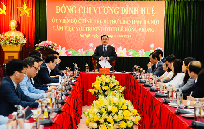 Xây dựng thương hiệu Trường Đào tạo cán bộ Lê Hồng Phong xứng tầm