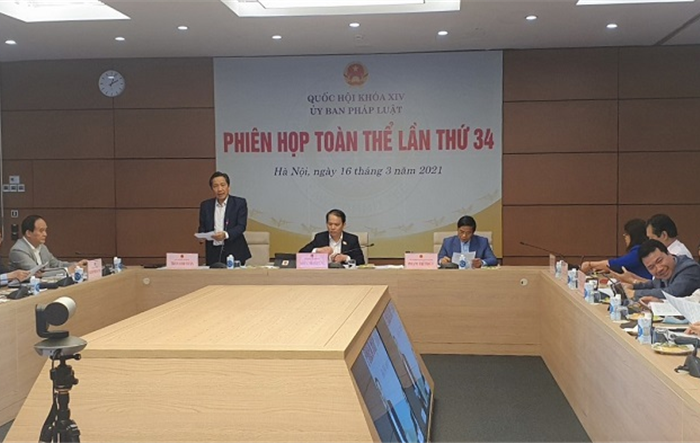 Ủy ban Pháp luật của Quốc hội thẩm tra hai Tờ trình của Chính phủ liên quan đến thành phố Hà Nội