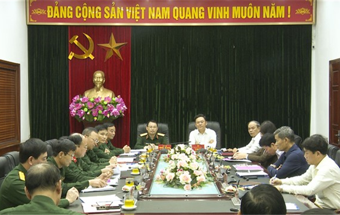 Bộ Tư lệnh Thủ đô Hà Nội làm việc với Huyện ủy Gia Lâm