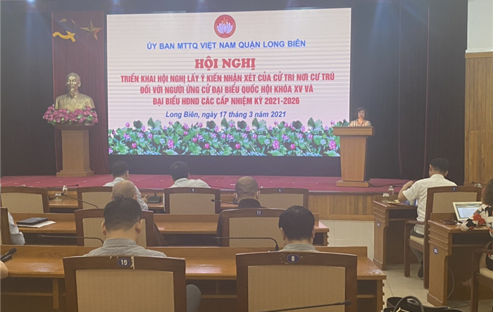 Hướng dẫn tổ chức hội nghị lấy ý kiến cử tri nơi cư trú đối với người ứng cử đại biểu Quốc hội, đại biểu HĐND các cấp nhiệm kỳ 2021 – 2026