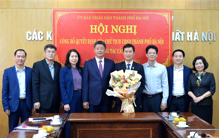Bổ nhiệm Phó Trưởng ban Ban Quản lý Khu công nghiệp và chế xuất Hà Nội 