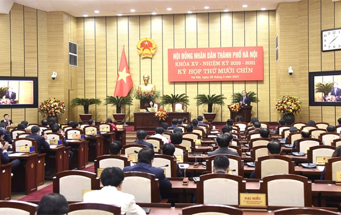 Kỳ họp thứ mười chín, HĐND thành phố Hà Nội khóa XV: Xem xét, quyết định một số vấn đề thuộc thẩm quyền