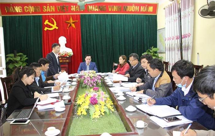 Phó Bí thư Thường trực Huyện ủy Chương Mỹ Trịnh Tiến Tường kiểm tra công tác bầu cử đại biểu Quốc hội khóa XV và HĐND các cấp nhiệm kỳ 2021-2026 