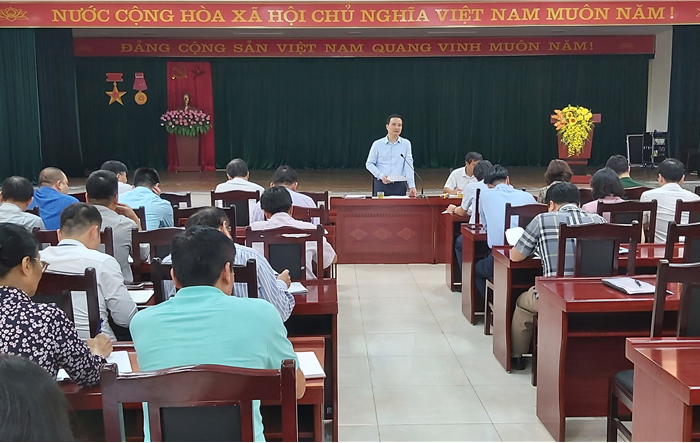 Chủ tịch UBND huyện Đông Anh kiểm tra công tác lãnh đạo, chỉ đạo công tác bầu cử tại xã Đông Hội