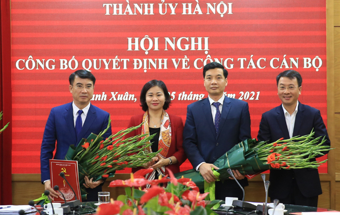 Bí thư Quận ủy Thanh Xuân Nguyễn Xuân Lưu giữ chức vụ Giám đốc Sở Tài chính