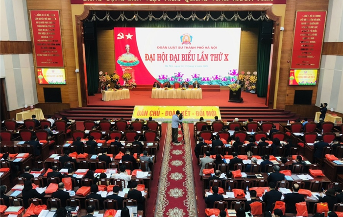 Đại hội đại biểu Đoàn Luật sư thành phố Hà Nội lần thứ X