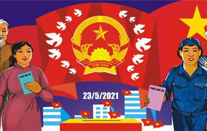 Tham gia bầu cử Quốc hội và Hội đồng nhân dân là phương thức thể hiện ý chí, nguyện vọng, quyền làm chủ của nhân dân trong xây dựng Nhà nước pháp quyền xã hội chủ nghĩa