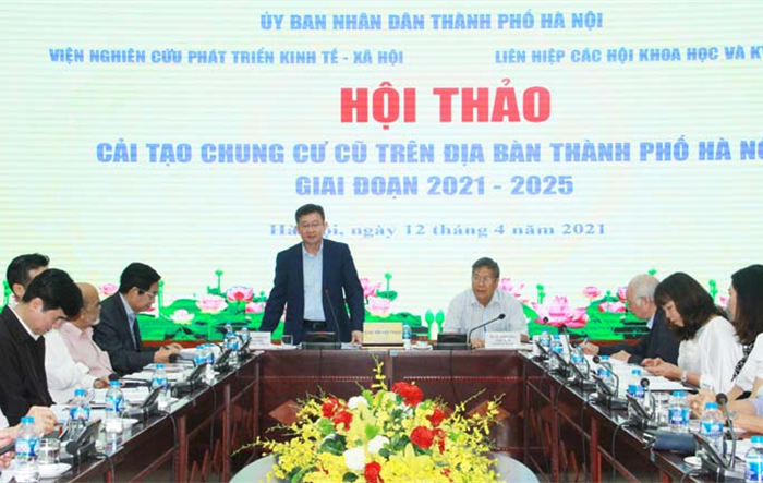 Thống nhất giải pháp tạo lập bước chuyển mới trong công tác cải tạo chung cư cũ