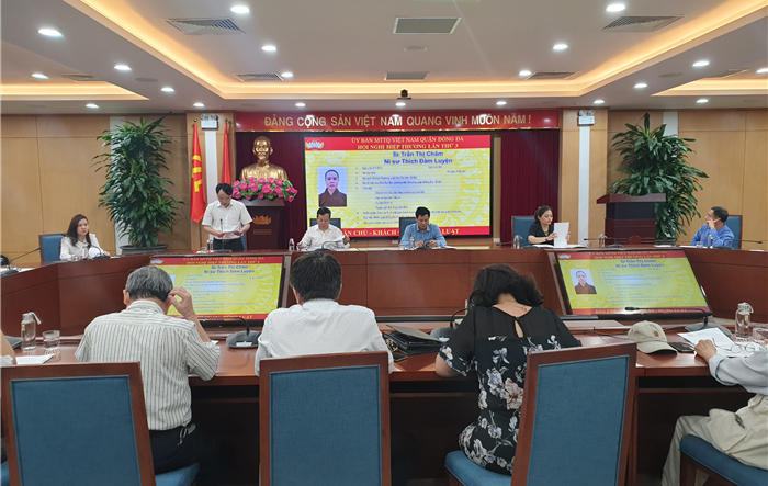 Hội nghị hiệp thương lần thứ ba để lựa chọn, lập danh sách những người đủ tiêu chuẩn ứng cử đại biểu HĐND quận Đống Đa khóa XX, nhiệm kỳ 2021-2026