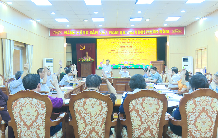 Huyện Hoài Đức tổ chức Hội nghị hiệp thương lần thứ ba