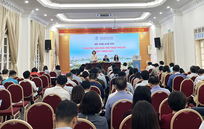 Hội nghị giao ban công tác văn hoá và thể thao Thủ đô quý I/2021