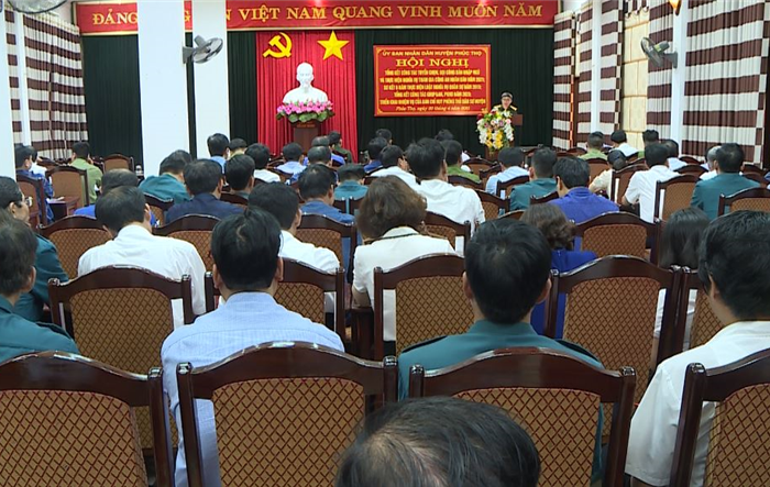 Huyện Phúc Thọ tổng kết công tác tuyển chọn, gọi công dân nhập ngũ năm 2021