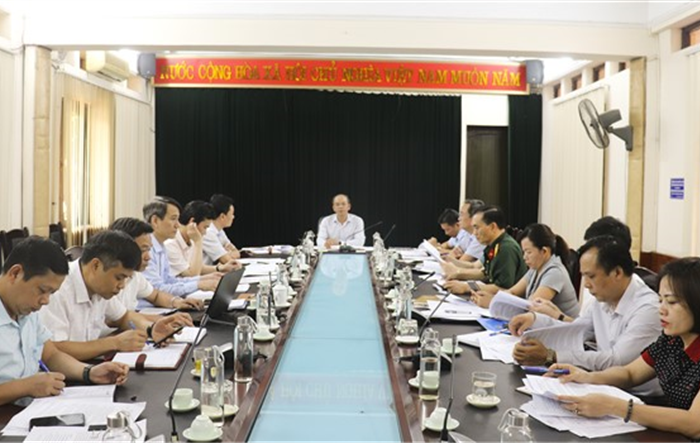 Hội nghị lần thứ năm Ủy ban Bầu cử huyện Gia Lâm