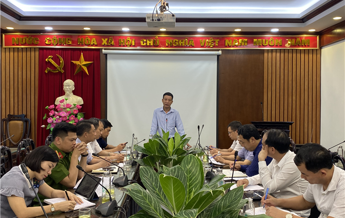 Giao ban công tác bầu cử đại biểu Quốc hội khóa XV và đại biểu HĐND các cấp, nhiệm kỳ 2021-2026