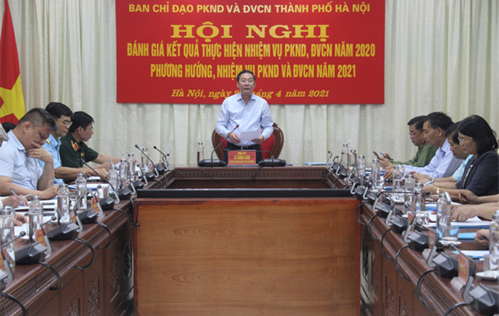 Ban Chỉ đạo phòng không nhân dân và động viên công nghiệp Thành phố triển khai phương hướng nhiệm vụ năm 2021